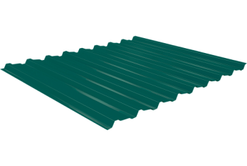 Профнастил Estet C19 0,5 PE-Double RAL 6005 зеленый мох