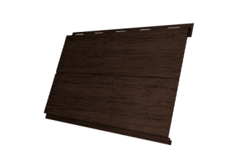 Софит металлический Вертикаль 0,2 line Grand Line 0,45 Print-double Premium с пленкой Antique Wood