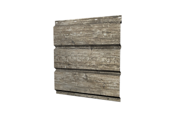 Софит металлический Классик Grand Line центральная перфорация 0,45 Print Elite с пленкой Nordic Wood TwinColor