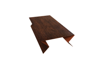 Планка угла внешнего составная нижняя 0,45 Print Premium Cherry Wood Dark FTC (3м)