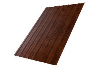 Профнастил С10A Grand Line 0,4 Print Premium с пленкой Cherry Wood Fresh TwinColor