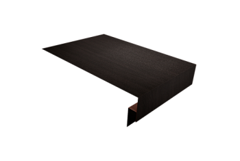 Планка околооконная сложная 250х50х12 (j-фаска) Grand Line 0,45 Print Elite Coffee Wood TwinColor (3м)
