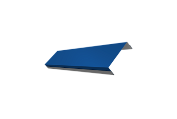 Ламель обратная 100 забора жалюзи Texas Grand Line 0,45 PE RAL 5005 сигнальный синий