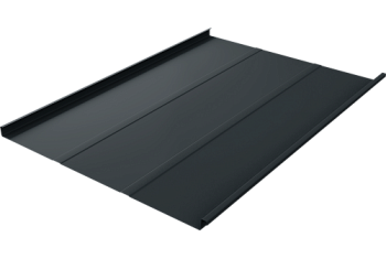 Фальц двойной стоячий Line Grand Line 0,5 Satin с пленкой на замках RAL 7016 антрацитово-серый