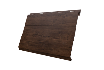 Софит металлический Вертикаль 0,2 prof Grand Line 0,45 Print Premium с пленкой Cherry Wood Fresh TwinColor