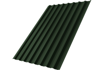 Профнастил С20B Grand Line 0,5 Satin Matt TX RAL 6020 хромовая зелень