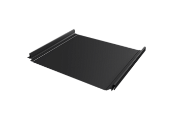 Кликфальц Pro Grand Line 0,5 Velur X с пленкой на замках RAL 9005 черный
