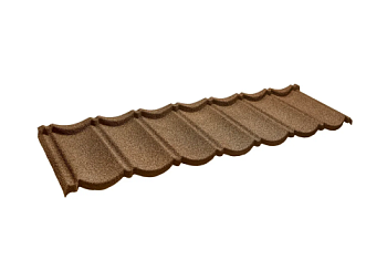 Лист композитной черепицы CM Roof Bond coffee (кофе)