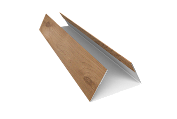 Планка стыковочная составная нижняя 0,45 Print Premium Pine Wood Fresh (2м)