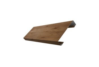 Ламель лицевая 100 забора жалюзи Texas Grand Line 0,45 Print Premium Pine Wood Fresh