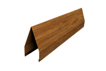 Ламель забора жалюзи Tokyo Grand Line 0,45 Print Elite Golden Wood TwinColor