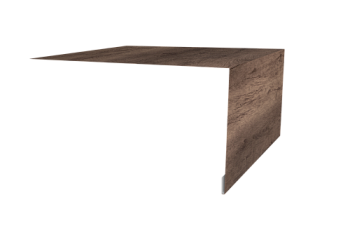 Планка околооконная простая 250х75 Grand Line 0,45 Print Premium Almond Wood Fresh (3м)