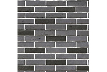 Рядовая плитка White Hills Терамо брик 353-80 с расшивкой 1,2 см