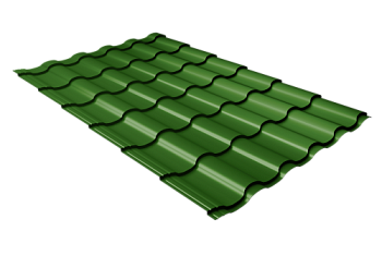 Профиль волновой "Кредо" ("Kredo") 0,45 PE RAL 6002 лиственно-зеленый