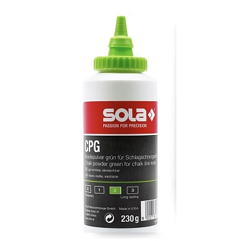 Порошок меловый SOLA 66153101 (зелёный) 230 г