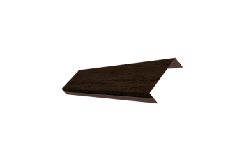 Ламель обратная 100 забора жалюзи Texas Grand Line 0,45 Print Elite Antique Wood TwinColor