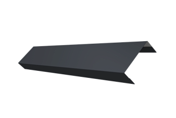 Ламель обратная 50 забора жалюзи Texas Grand Line 0,5 Satin Matt RAL 7024 мокрый асфальт