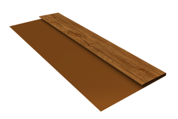 Планка стартовая Блок-Хаус new Grand Line 0,45 Print Elite Golden Wood TwinColor (2м)
