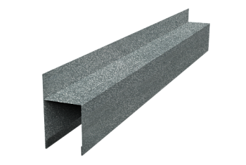 Планка опорная составная внешняя для забора жалюзи Palermo Grand Line 0,55 Zn (2,5м)