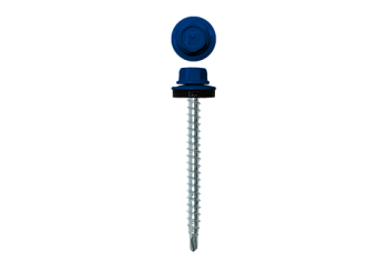 Саморез кровельный Daxmer 4,8х60 (100шт) сверло №1 RAL 5002