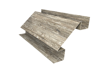 Угол внутренний сложный 75мм Grand Line 0,45 Print Elite Nordic Wood TwinColor (3м)