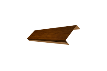 Ламель обратная 100 забора жалюзи Texas Grand Line 0,45 Print Premium Golden Wood Intense FTC