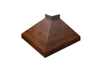 Угол отлива внешний 250 Grand Line 0,4 Print Premium с пленкой Cherry Wood Fresh TwinColor