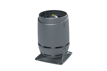 Выход вентиляционный Vilpe Flow 125S с основанием 250x250 серый
