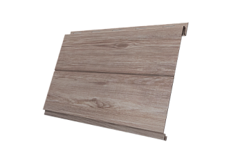Софит металлический Вертикаль 0,2 line Grand Line 0,45 Print Elite с пленкой White Wood TwinColor