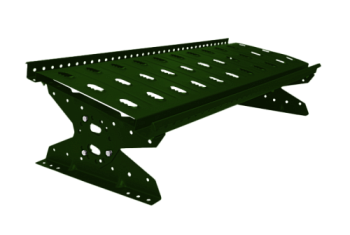 Мостик переходной Grand Line RAL 6002 1м