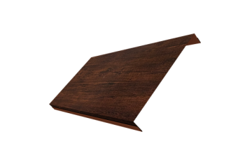 Ламель обратная 200 забора жалюзи Texas Grand Line 0,45 Print Premium Cherry Wood Dark FTC