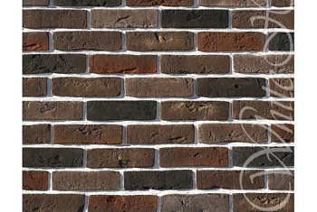 Рядовая плитка White Hills Design Лондон брик, 304-60 c расшивкой 1,2 см.