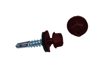 Саморез по металлу Daxmer 5,5х25 RAL 3005 (250) сверло №3
