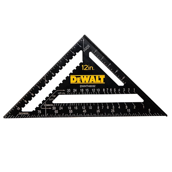 Угольник плотницкий DeWalt DWHT46032-0 300 мм (дюймовый)