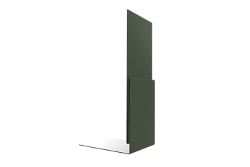 Планка приемная оконная Grand Line 0,5 Satin Matt TX RAL 6020 хромовая зелень (3м)