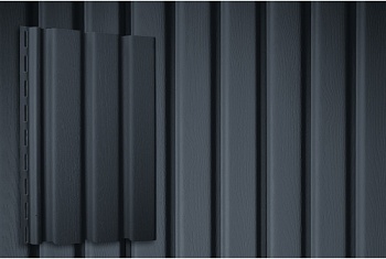 Сайдинг Рейка Grand Line Acryl графит (3,0м)