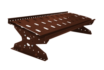 Мостик переходной Grand Line RAL 8004 1м