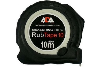 Рулетка ударопрочная ADA Rubtape 10 (А00154)