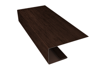 J-Профиль 18мм Grand Line 0,45 Print Premium Antique Wood TwinColor (3м)