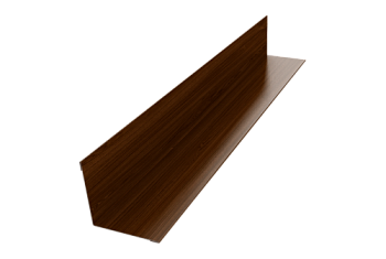 Угол внутренний 30х30 Grand Line 0,45 Print Elite Choco Wood TwinColor (2м)
