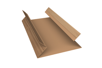 Планка угла внутреннего составная верхняя 0,45 Print Elite Honey Wood TwinColor (2м)