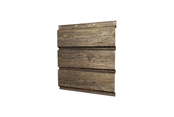 Софит металлический Классик Grand Line полная перфорация 0,45 Print Elite с пленкой Nordic Wood TwinColor