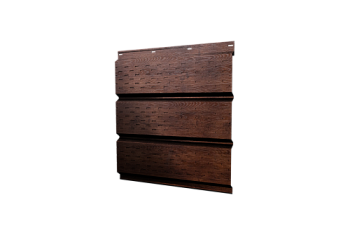 Софит металлический Классик Grand Line полная перфорация 0,45 Print Premium с пленкой Cherry Wood Fresh TwinColor