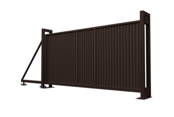 Ворота откатные Estet 1,65х4,5 RAL RR32