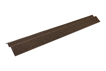 Планка карнизная для композитной черепицы CM Roof кофе (1,355м)