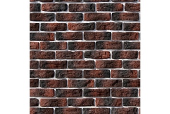 Рядовая плитка White Hills Брюгге брик 315-70 с расшивкой 1,2 см