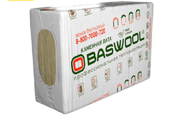 Плиты теплоизоляционные Baswool Фасад 140 1200х600х50 (0,216м3)