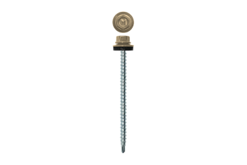 Саморез кровельный Daxmer 4,8х70 RAL 1014 (100) сверло №1