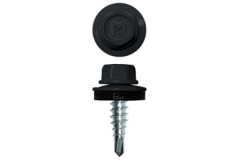 Саморез по металлу Daxmer 4,8х19 RAL 7016 (250) сверло №2