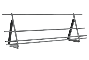 Ограждение кровельное со снегозадержателем Optima 0,65х2м RAL 7004